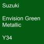 Preview: Suzuki, Envision Green Metallic, Y34.